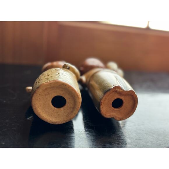 Vintage Fitz And Floyd Stoneware Japan Figurines - Boy & Girl Set - Picture 10 of 10